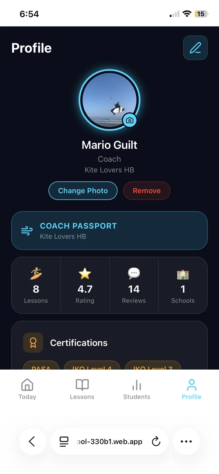 Coach Profile